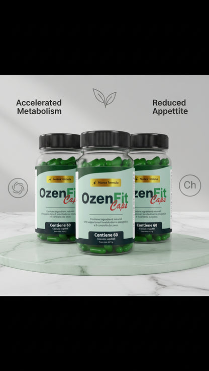 OzenFit: La Nuova Formula Naturale per Accelerare il Tuo Metabolismo e Controllare il Peso!