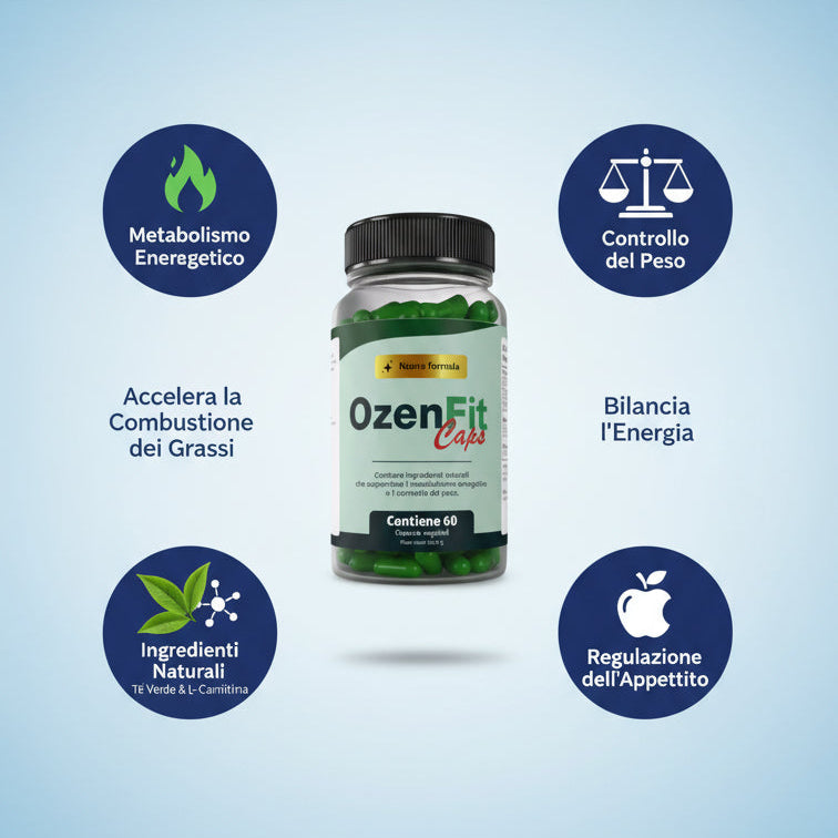 OzenFit: La Nuova Formula Naturale per Accelerare il Tuo Metabolismo e Controllare il Peso!